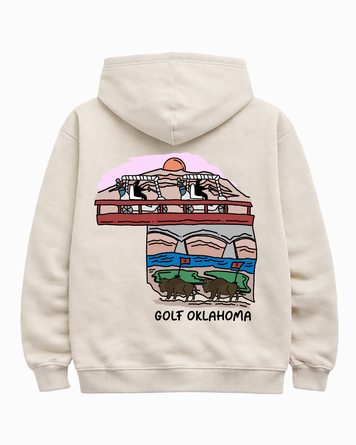 Golf Oklahoma Hoodie
