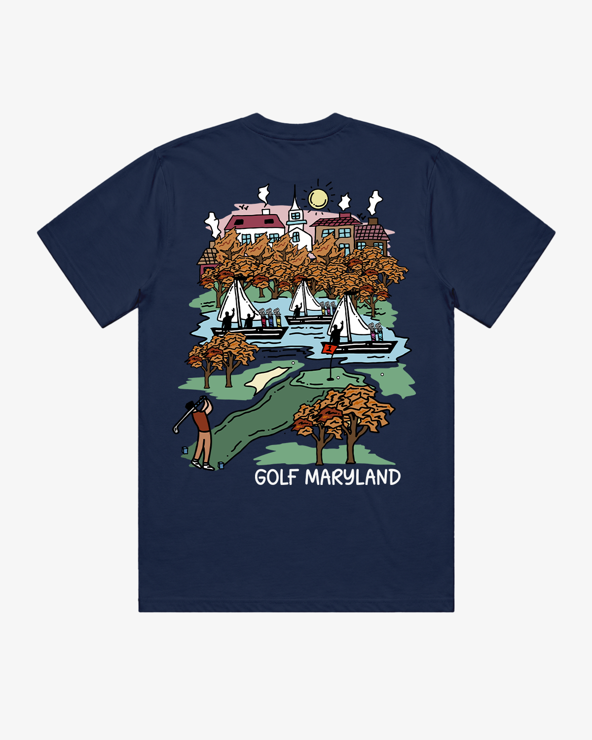 Golf Maryland T-Shirt