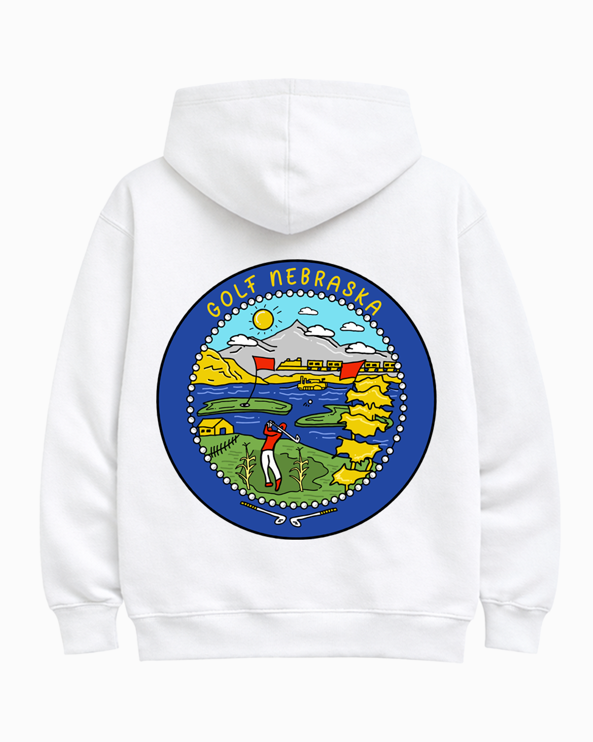 Golf Nebraska Hoodie