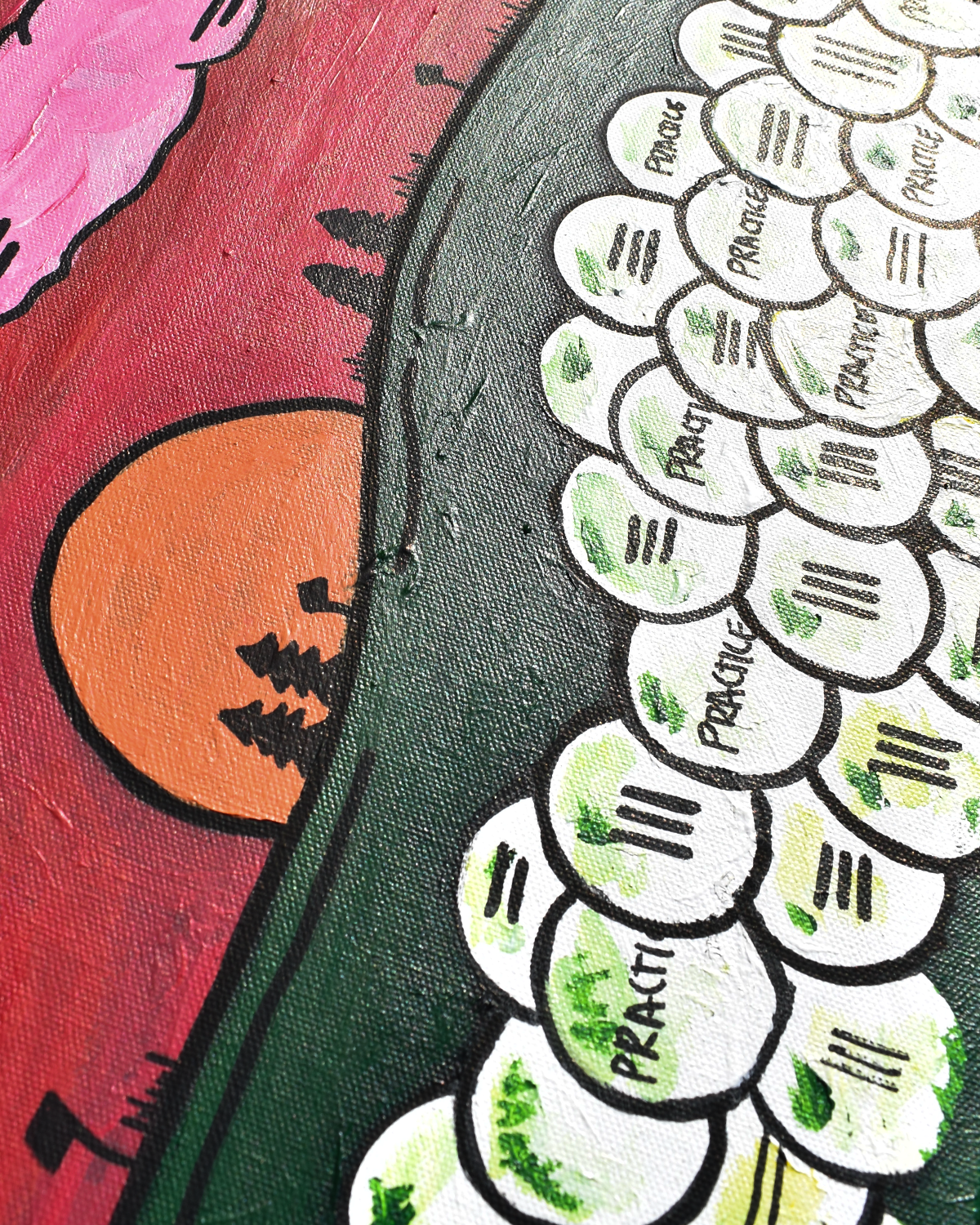 One More Bucket Painting