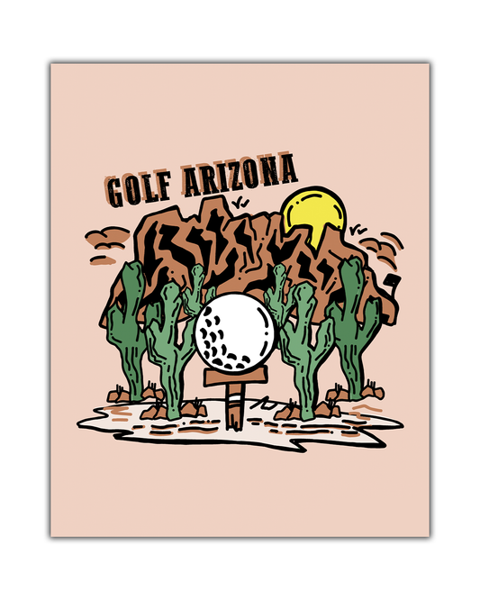 Golf Arizona Poster