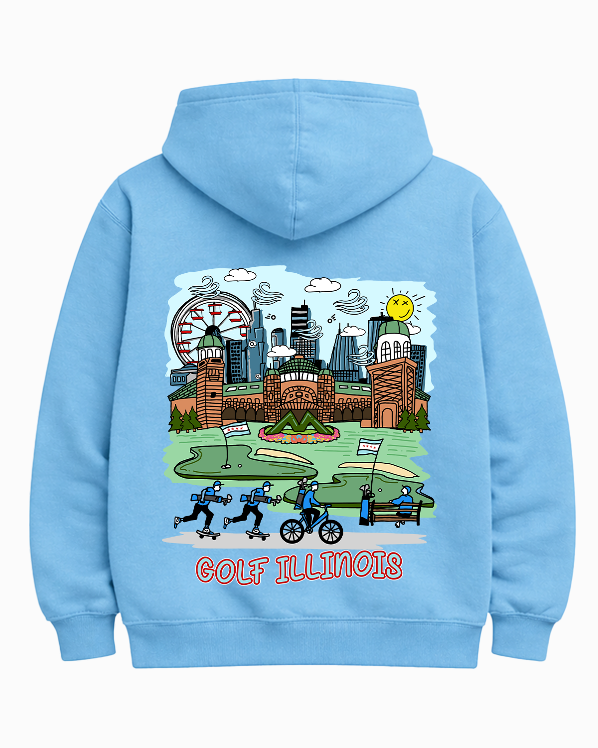Golf Illinois Hoodie