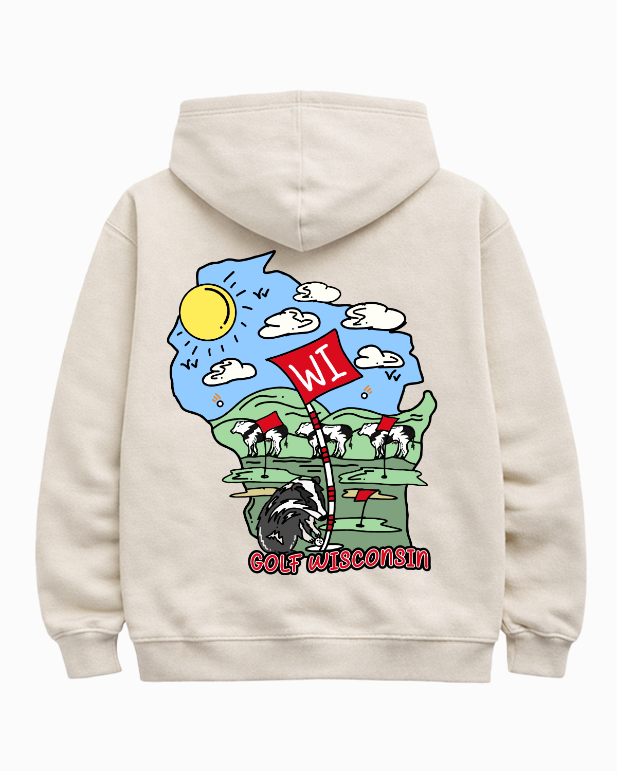 Golf Wisconsin Hoodie