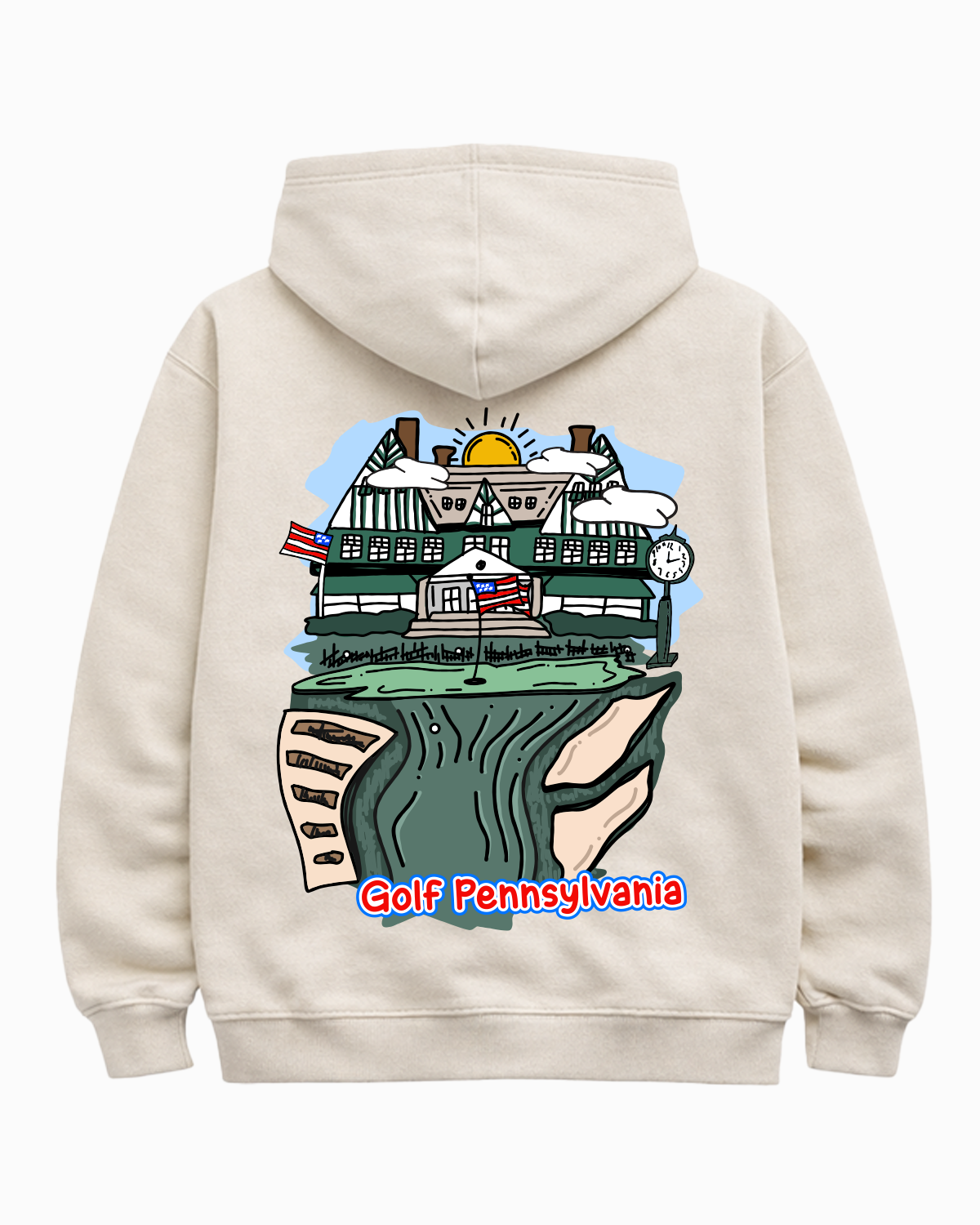 Golf Pennsylvania Hoodie