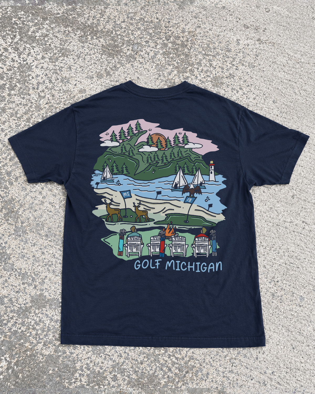 Golf Michigan Tee