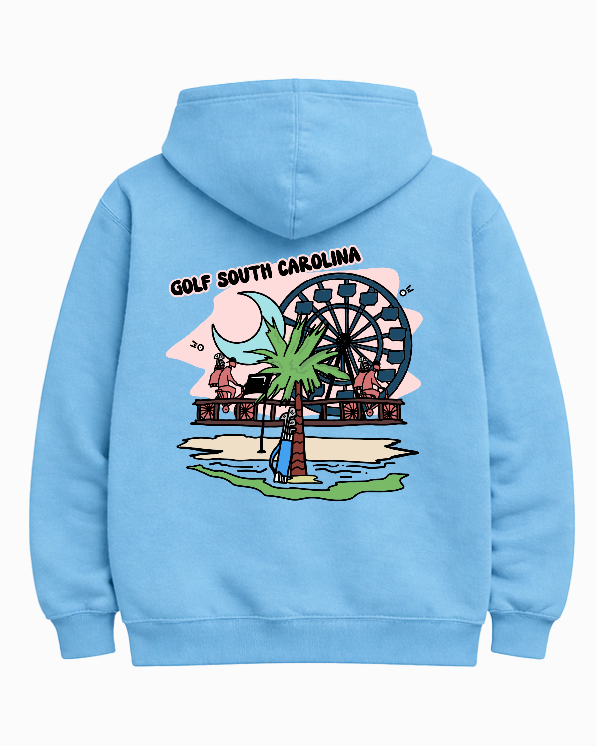 Golf South Carolina Hoodie