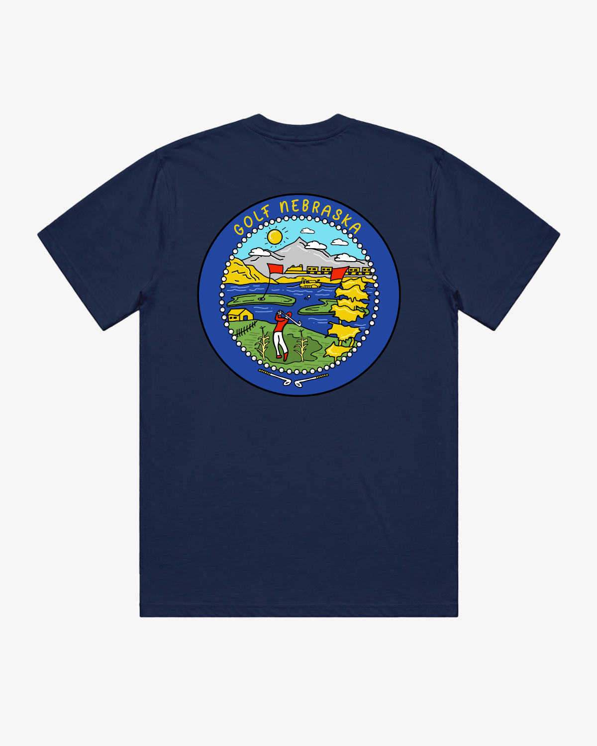 Golf Nebraska T-Shirt