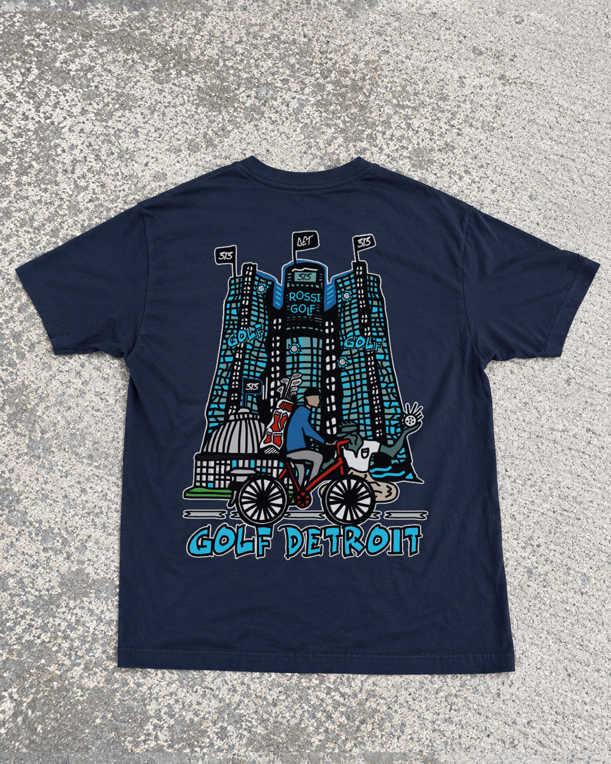 Golf Detroit Tee