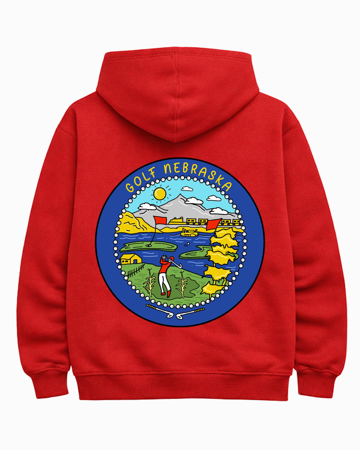 Golf Nebraska Hoodie