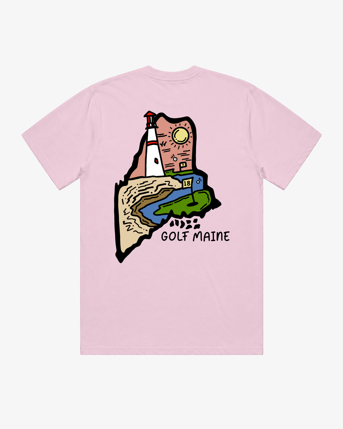 Golf Maine T-Shirt
