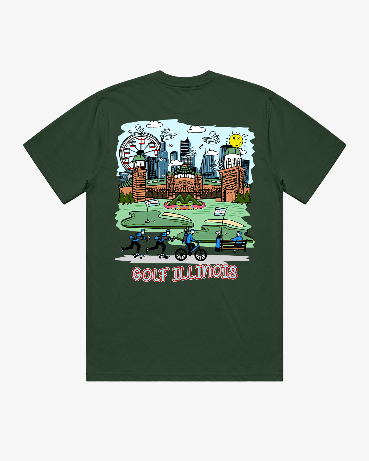 Golf Illinois T-Shirt