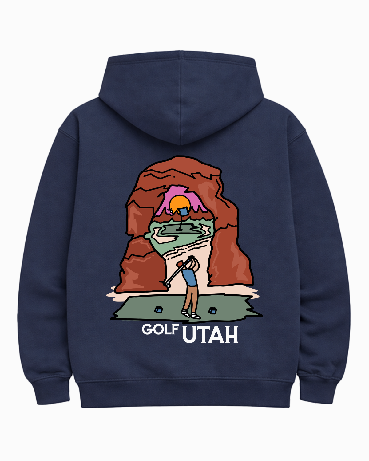 Golf Utah Hoodie
