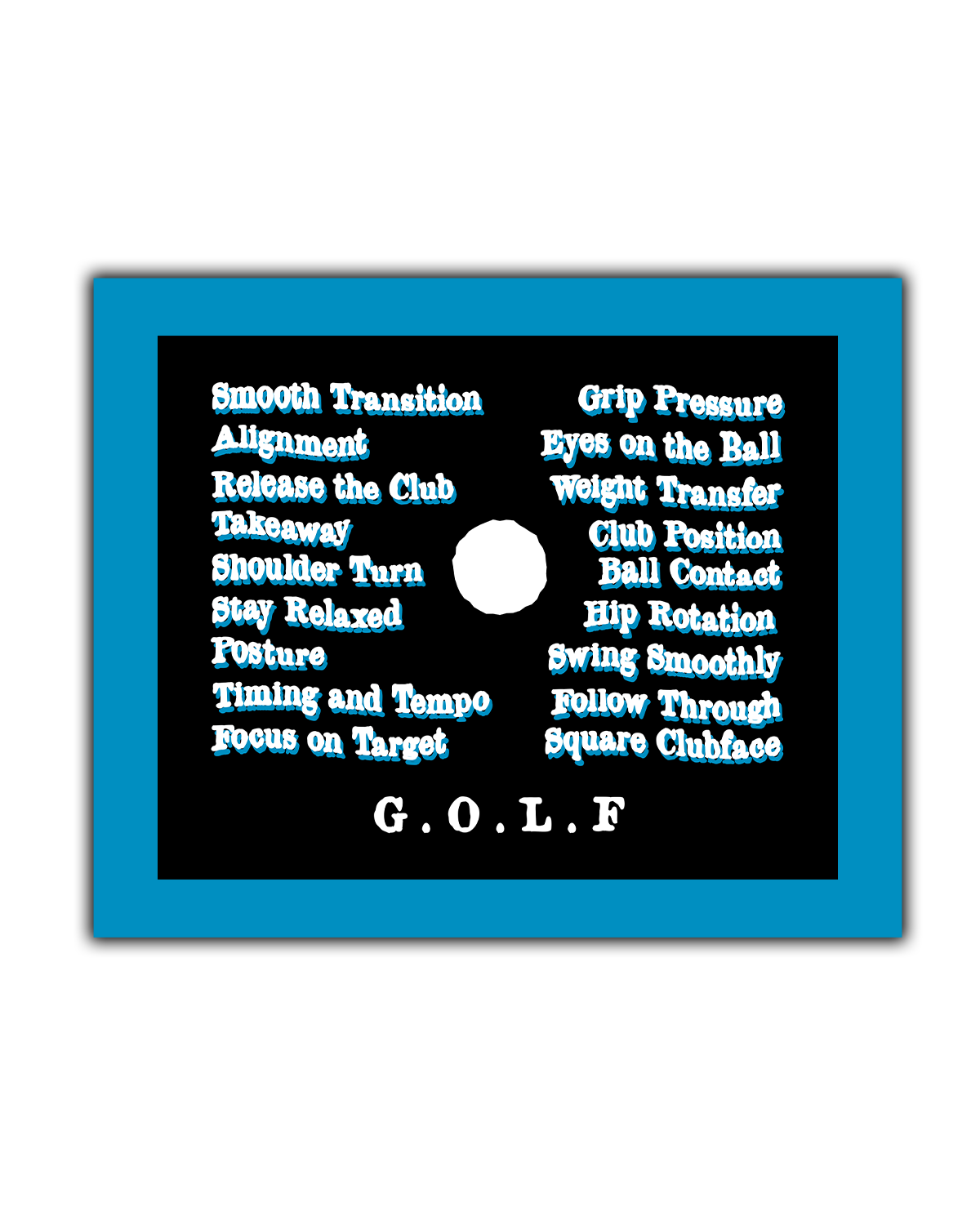 Swing Thoughts Poster