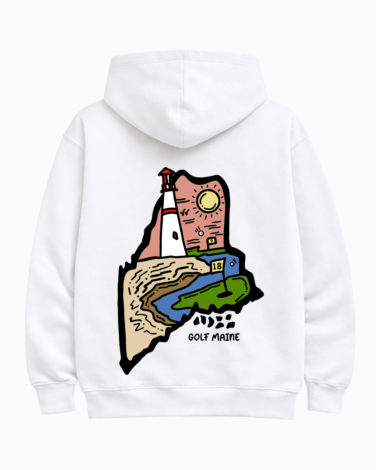 Golf Maine Hoodie