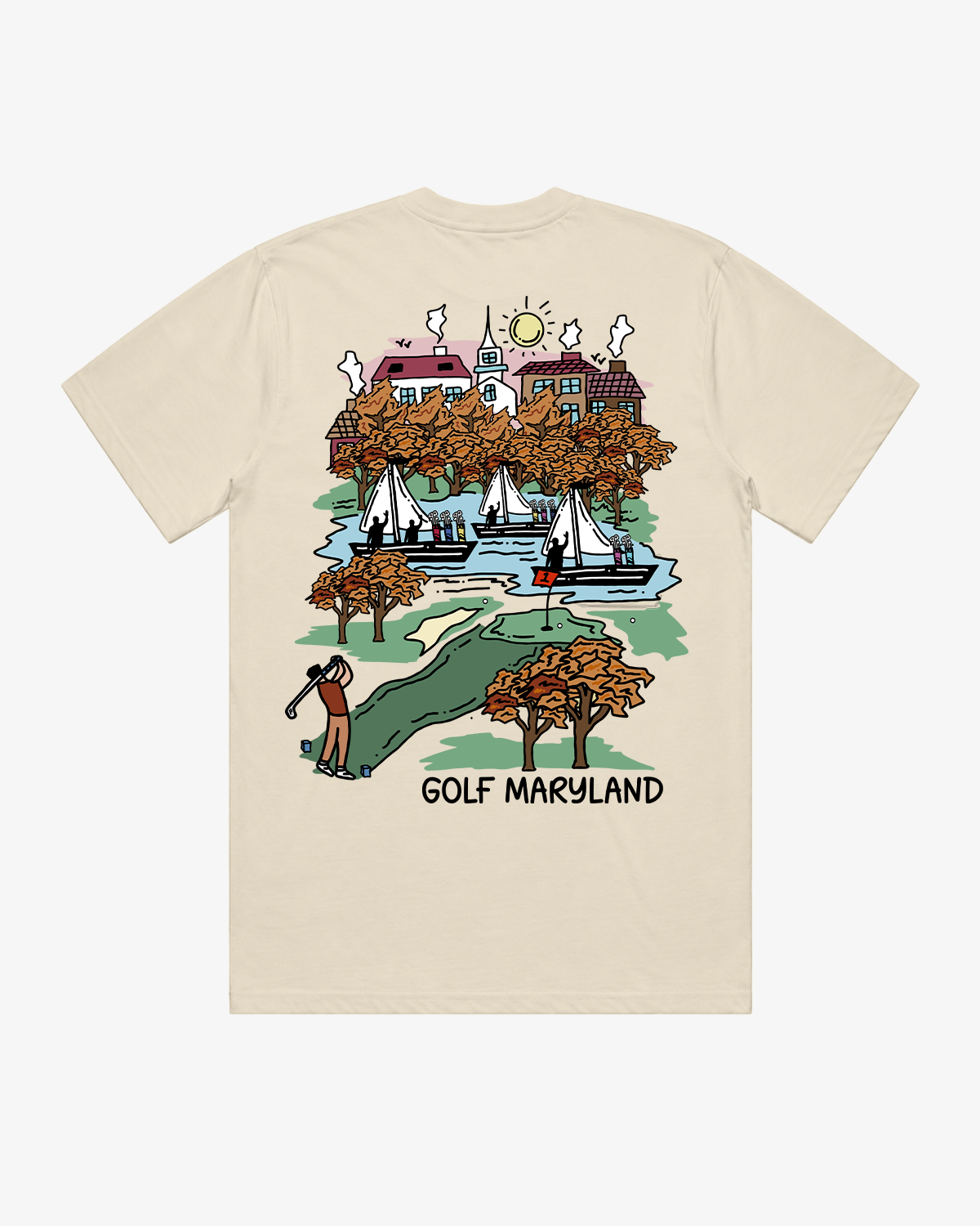 Golf Maryland T-Shirt