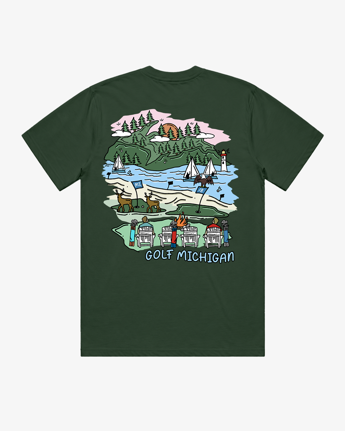Golf Michigan T-Shirt