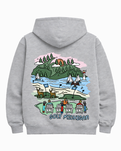 Golf Michigan Hoodie