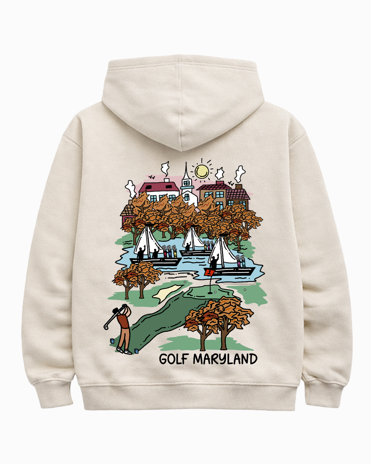 Golf Maryland Hoodie