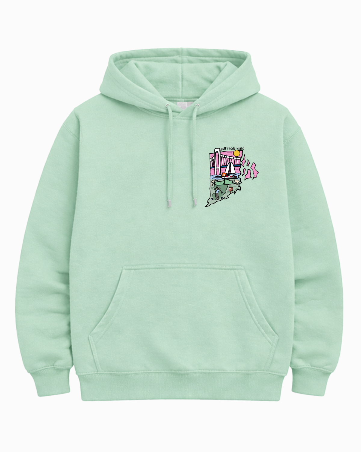 Golf Rhode Island Hoodie