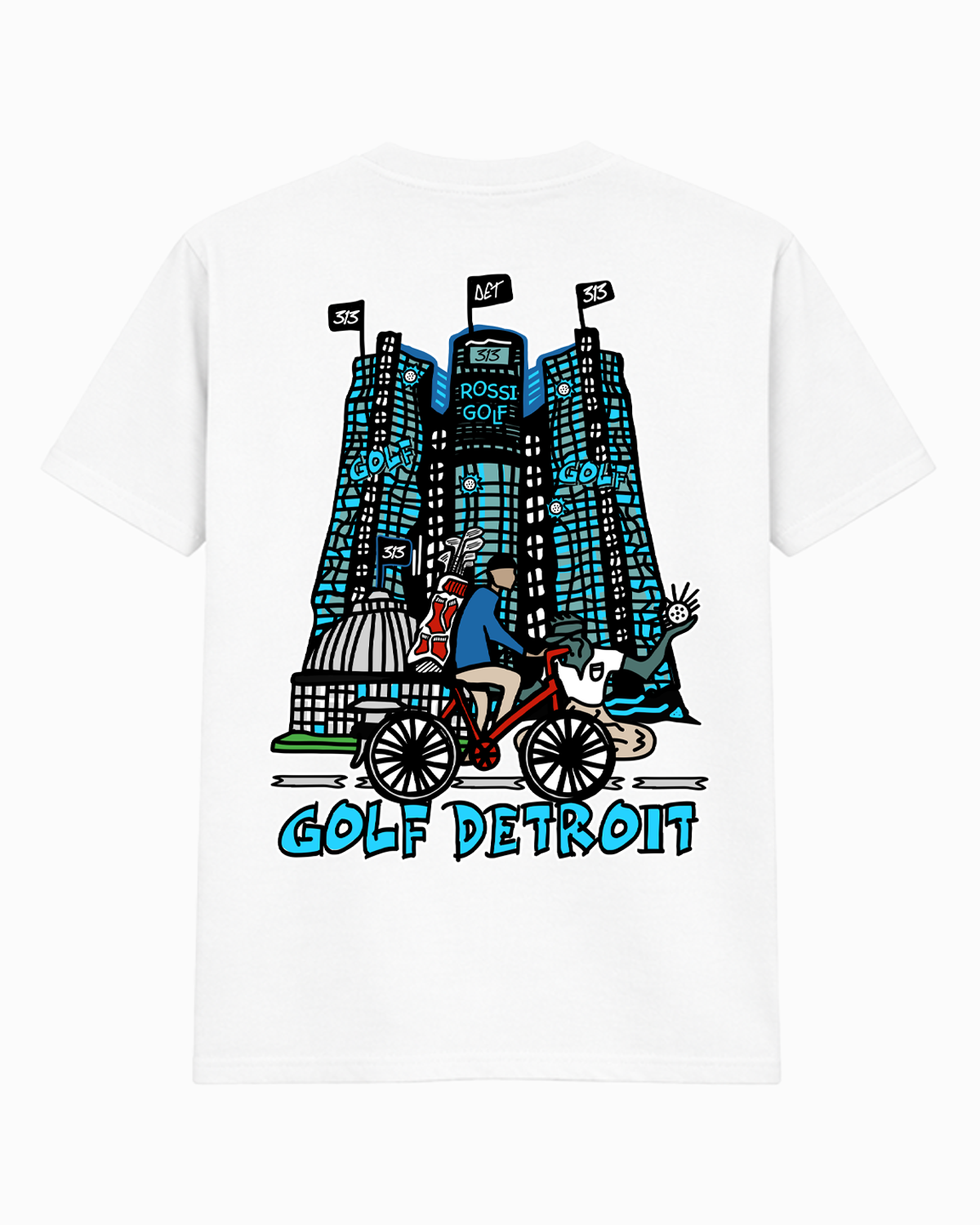 Golf Detroit Tee
