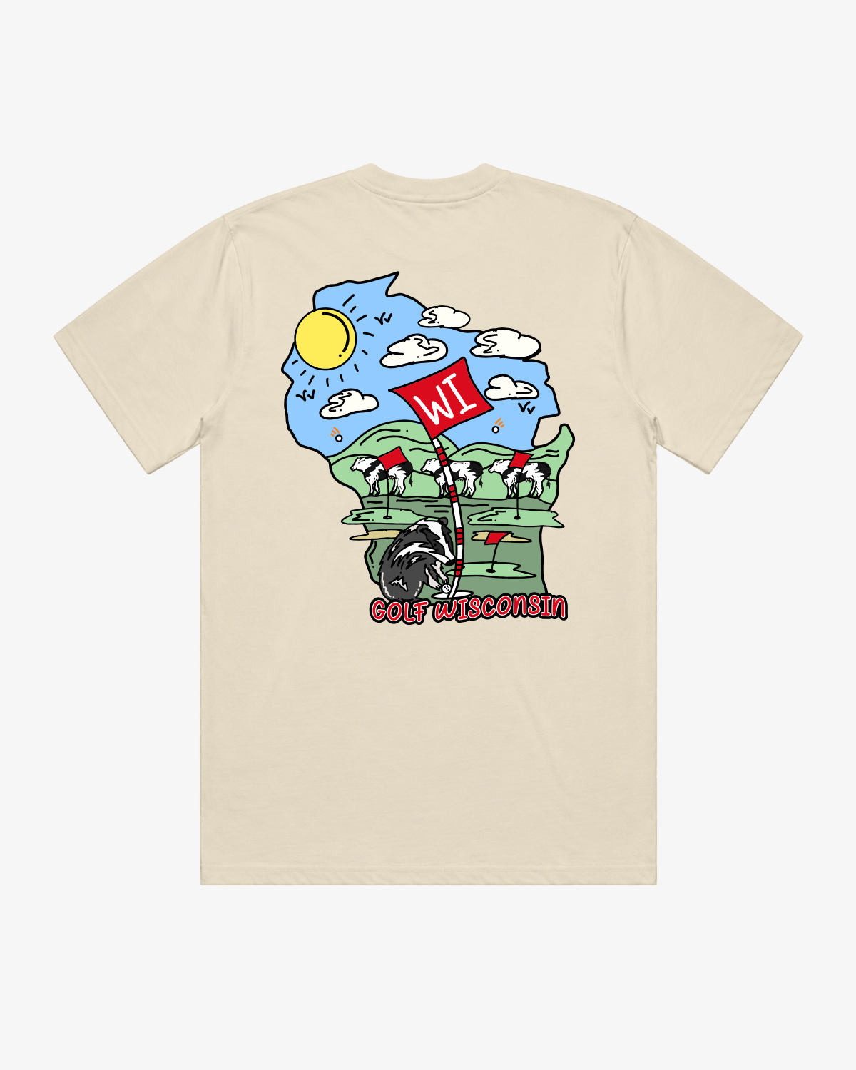 Golf Wisconsin T-Shirt