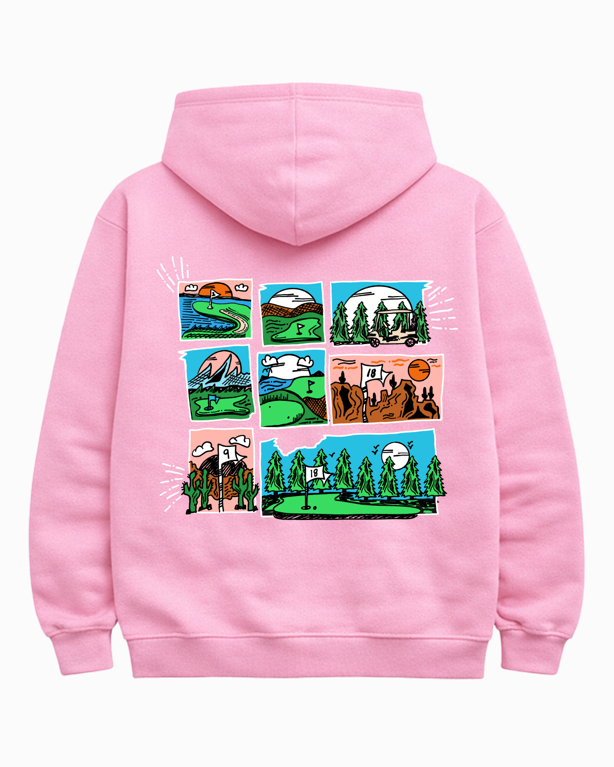 Golf Scenery Hoodie