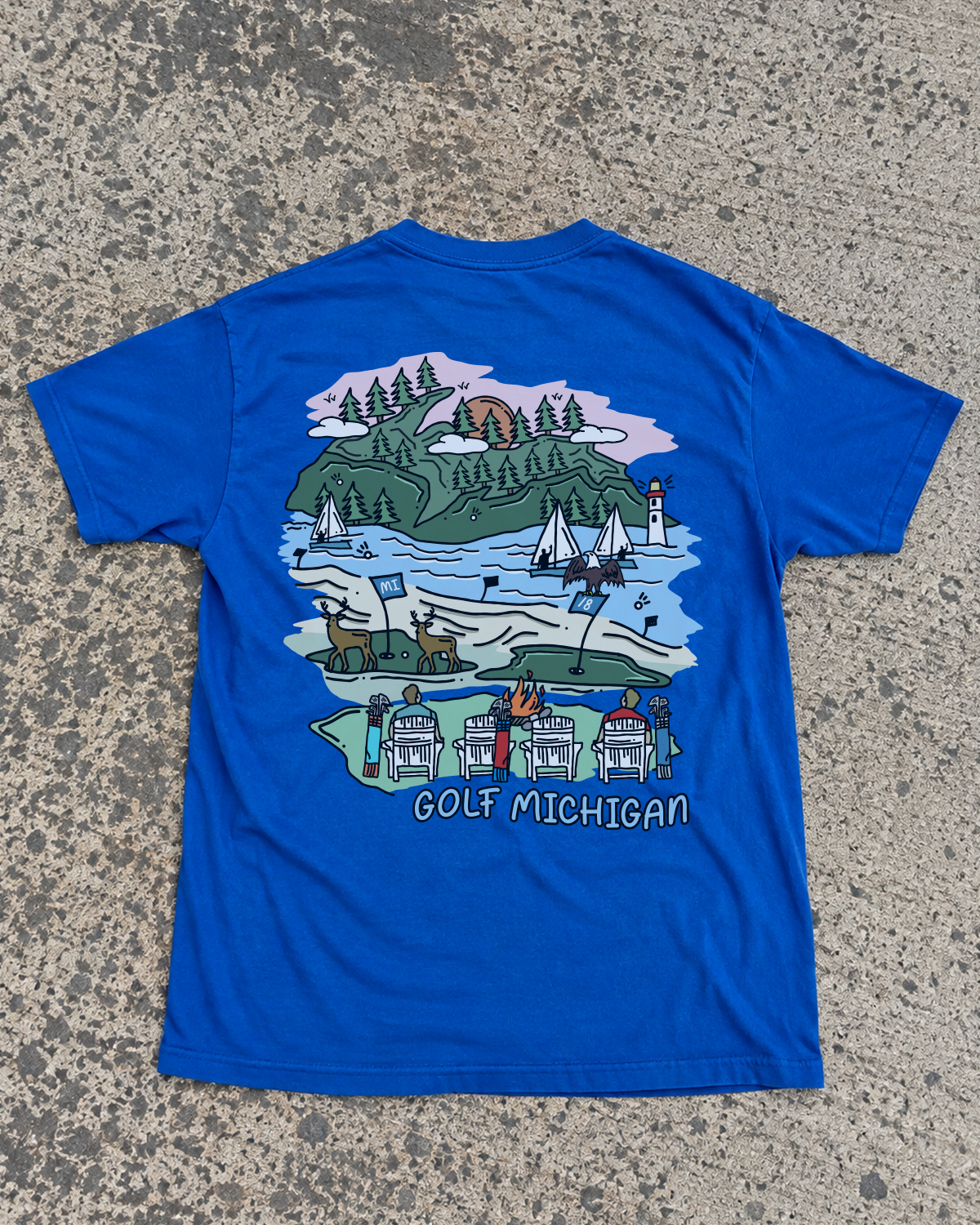 Golf Michigan Tee