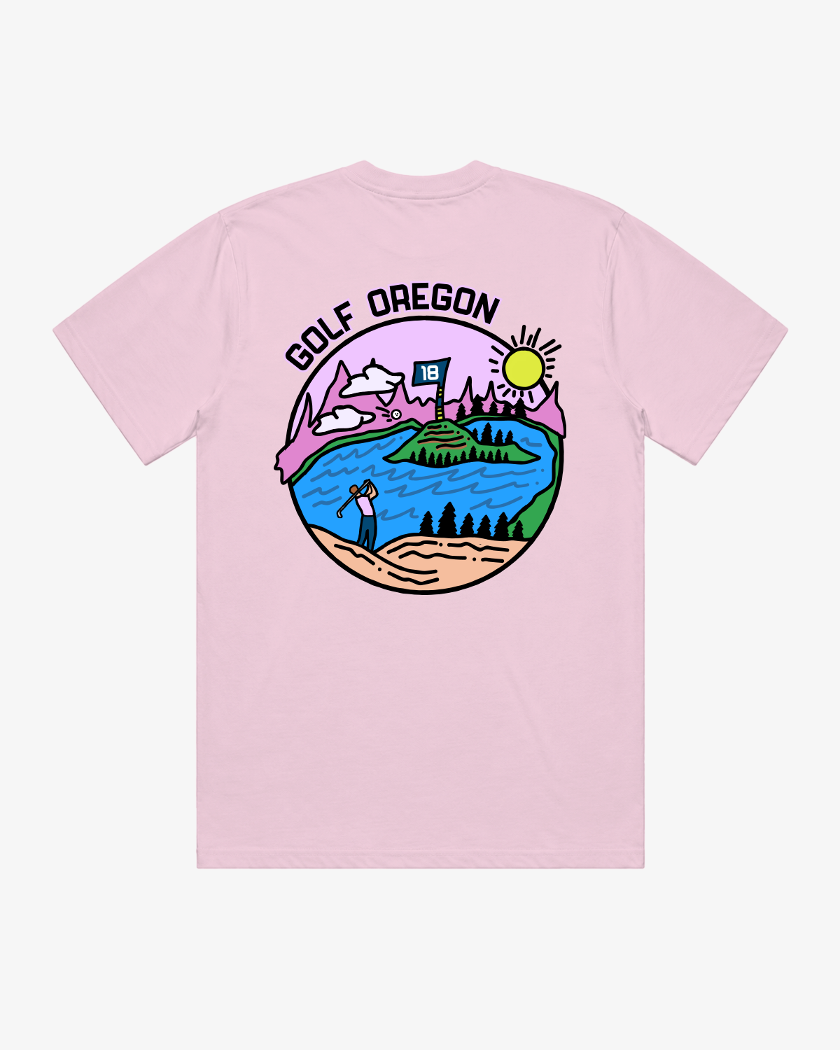 Golf Oregon T-Shirt