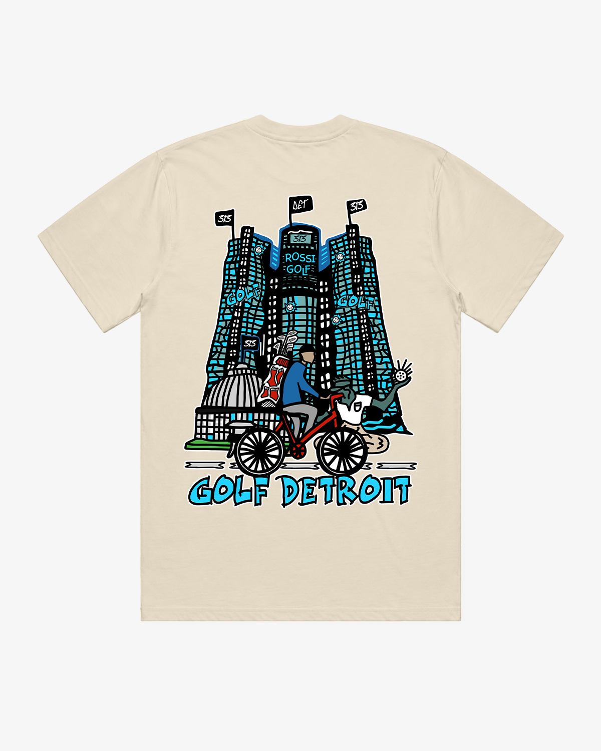 Golf Detroit Tee