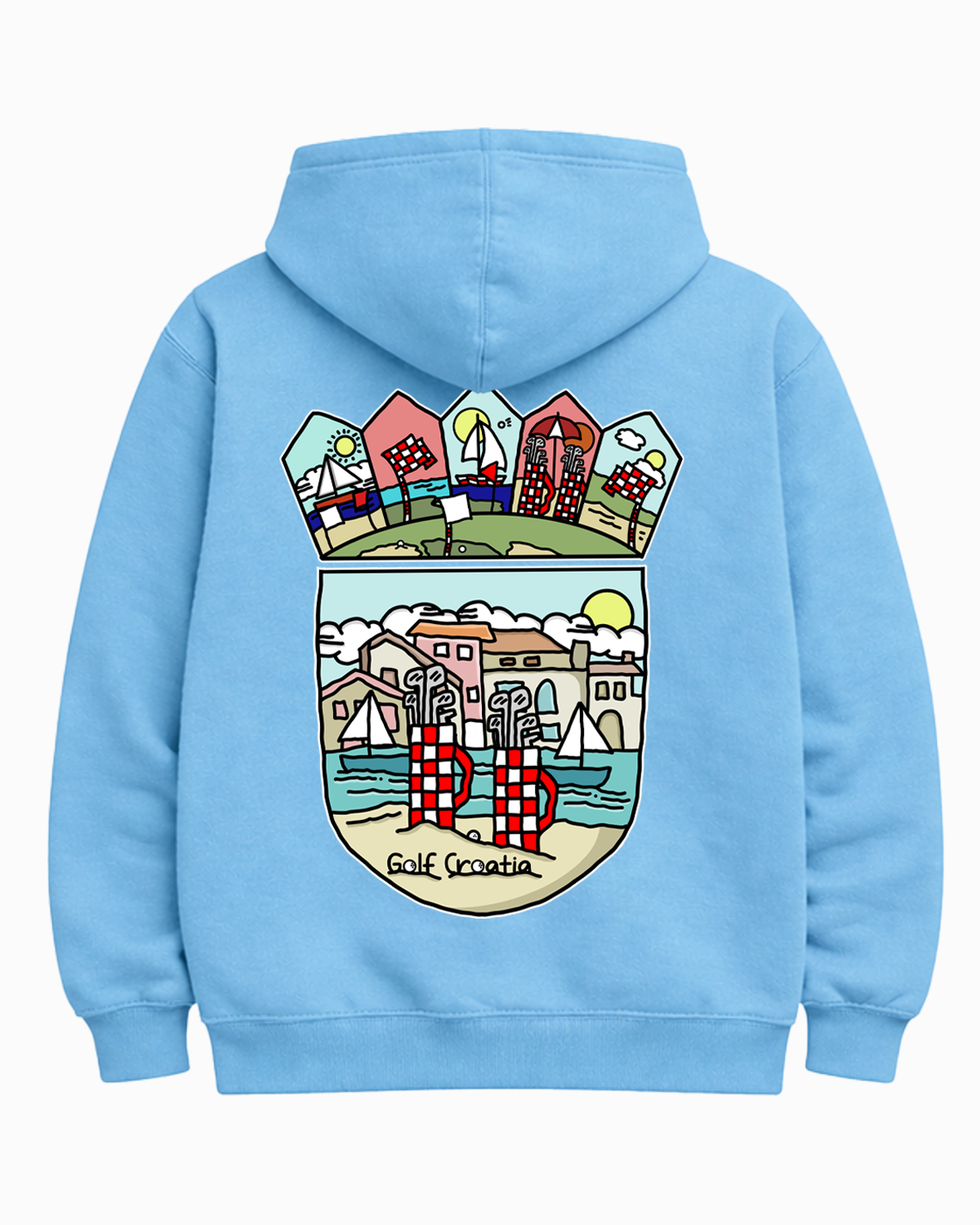 Golf Croatia Hoodie