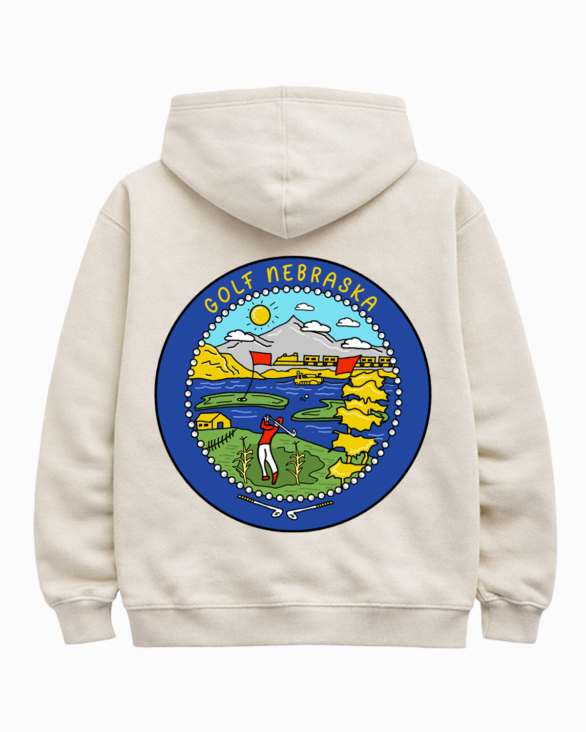 Golf Nebraska Hoodie