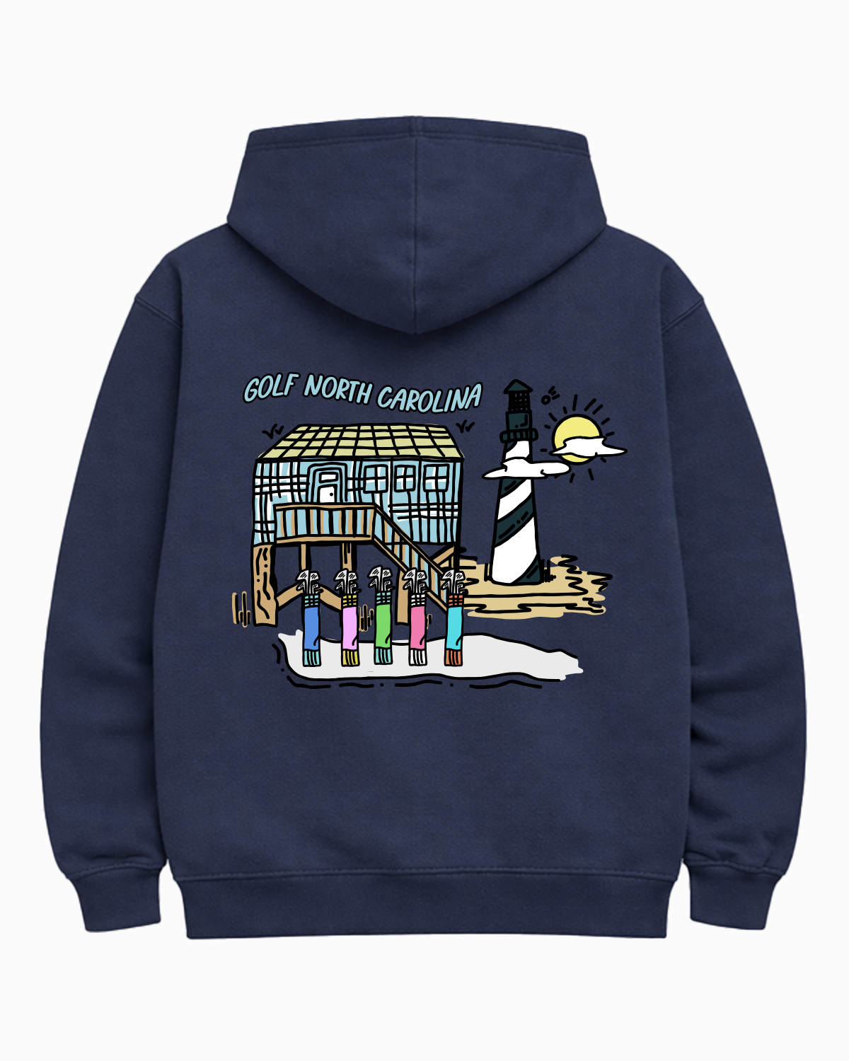Golf North Carolina Hoodie