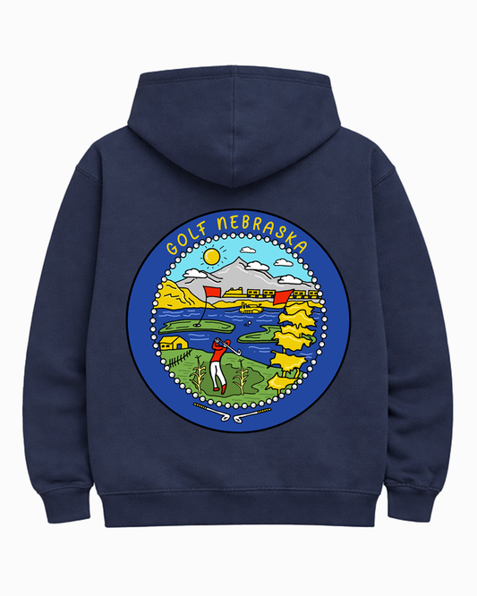 Golf Nebraska Hoodie