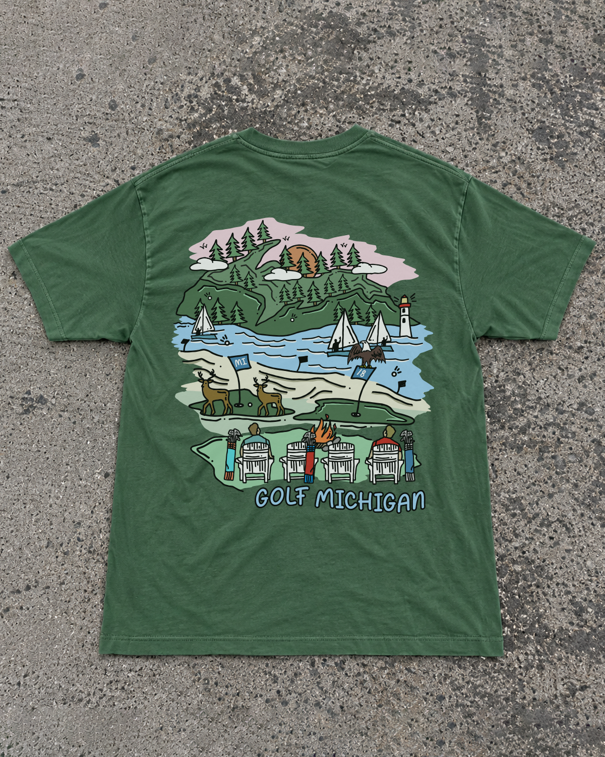 Golf Michigan Tee