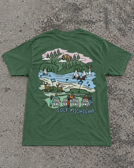 Golf Michigan Tee