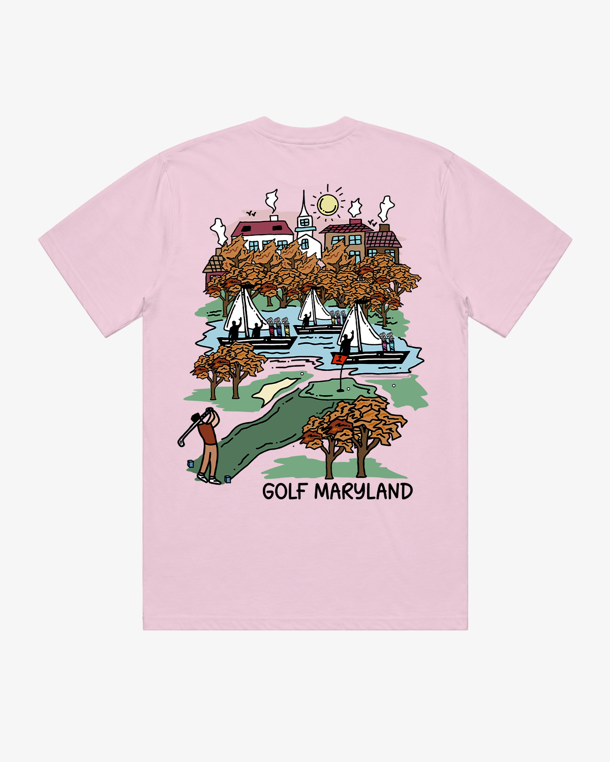 Golf Maryland T-Shirt