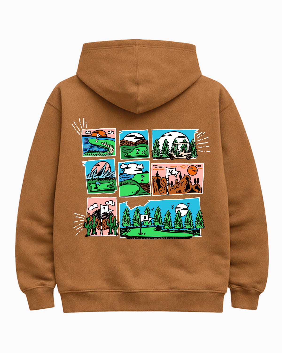 Golf Scenery Hoodie