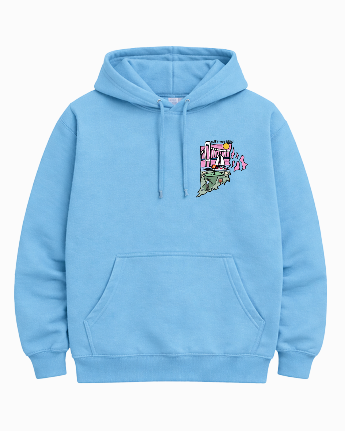 Golf Rhode Island Hoodie