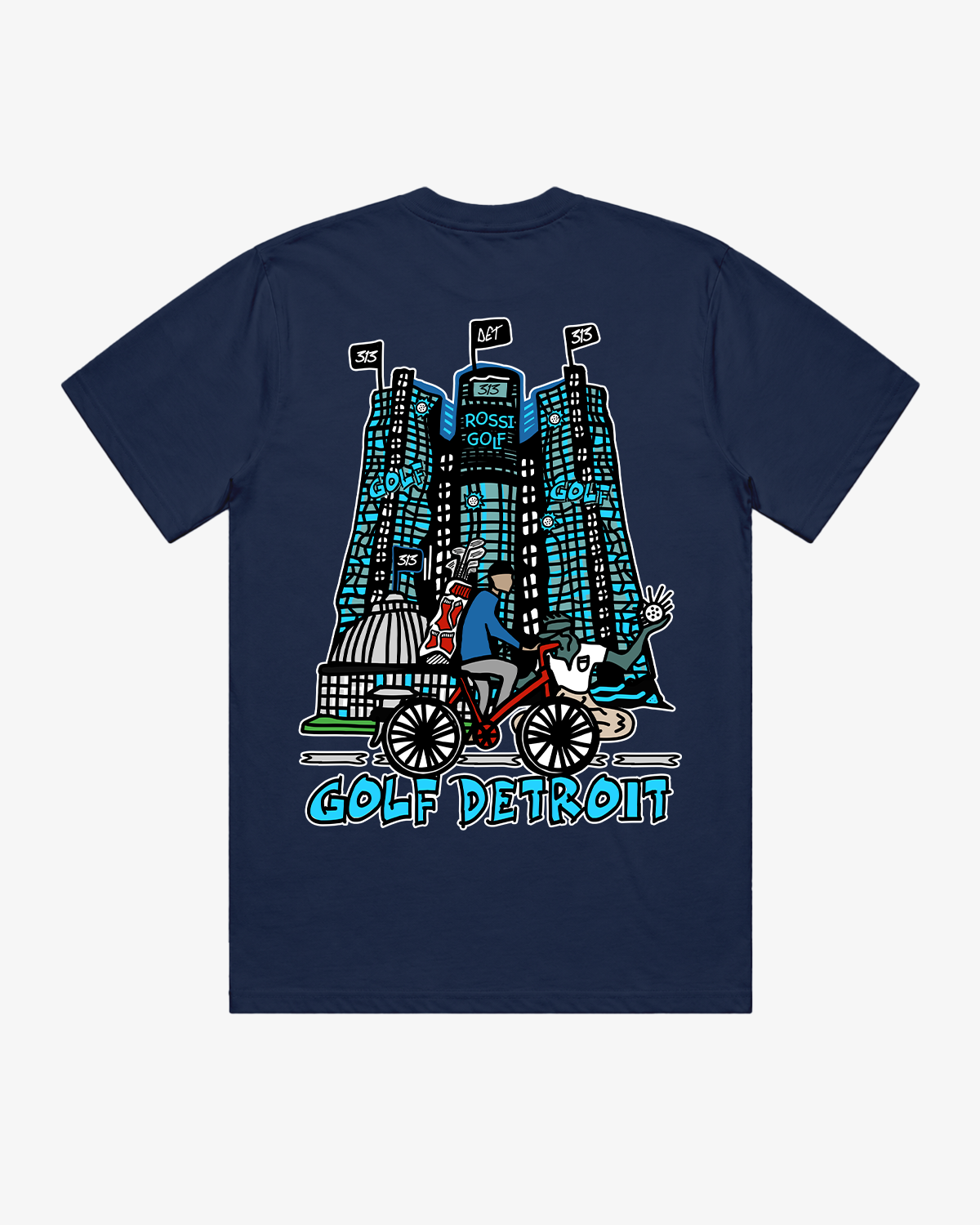 Golf Detroit Tee