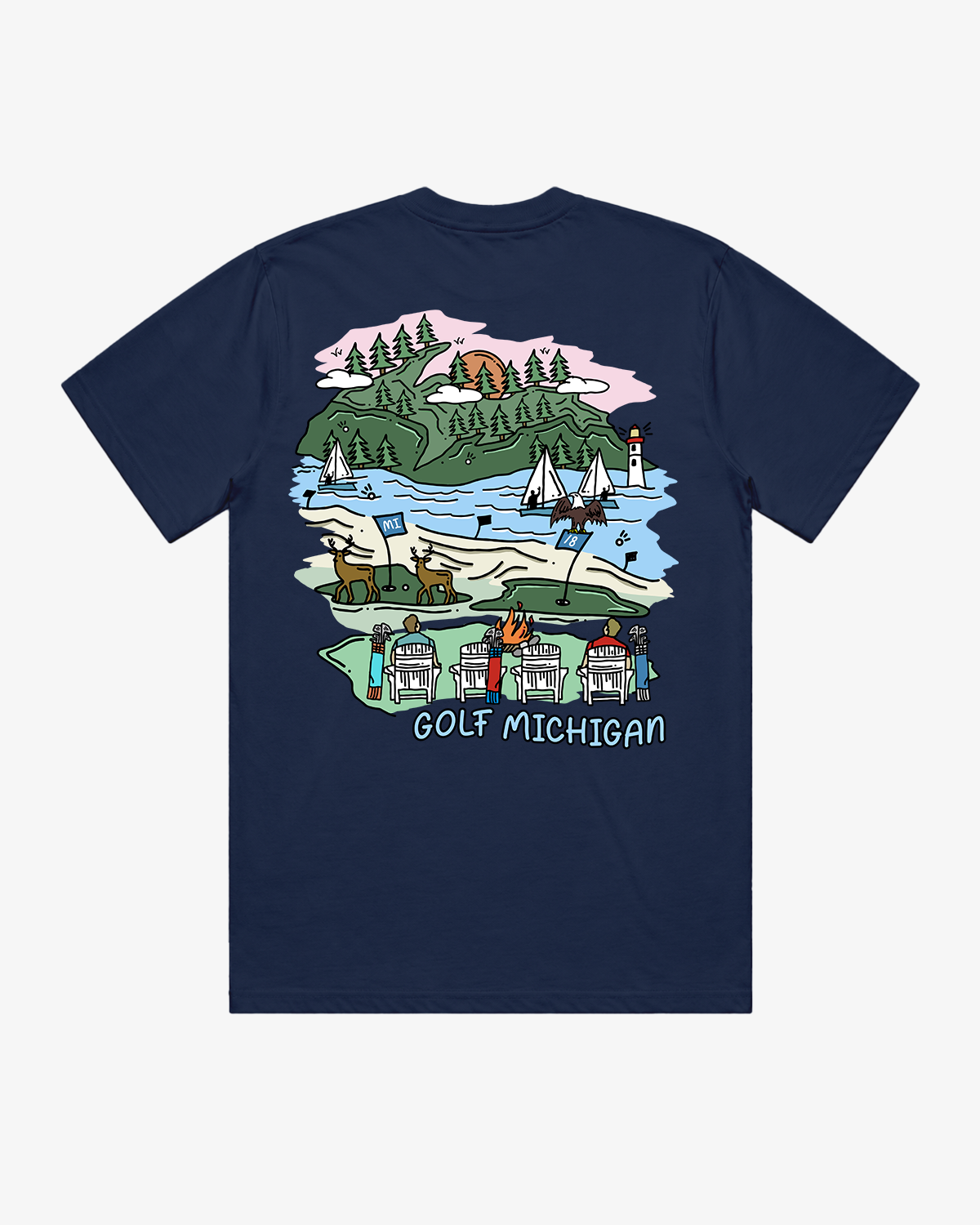 Golf Michigan T-Shirt