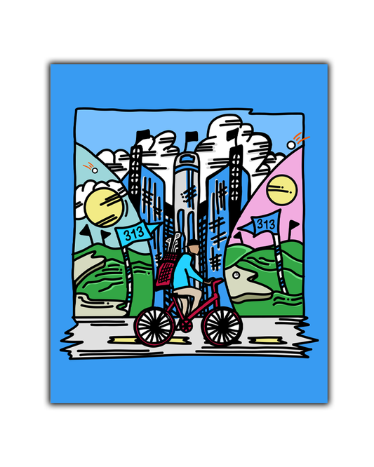 Golf Detroit Poster #2