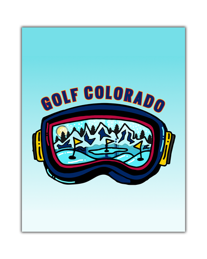 Golf Colorado Poster