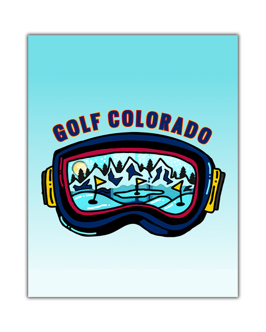 Golf Colorado Poster