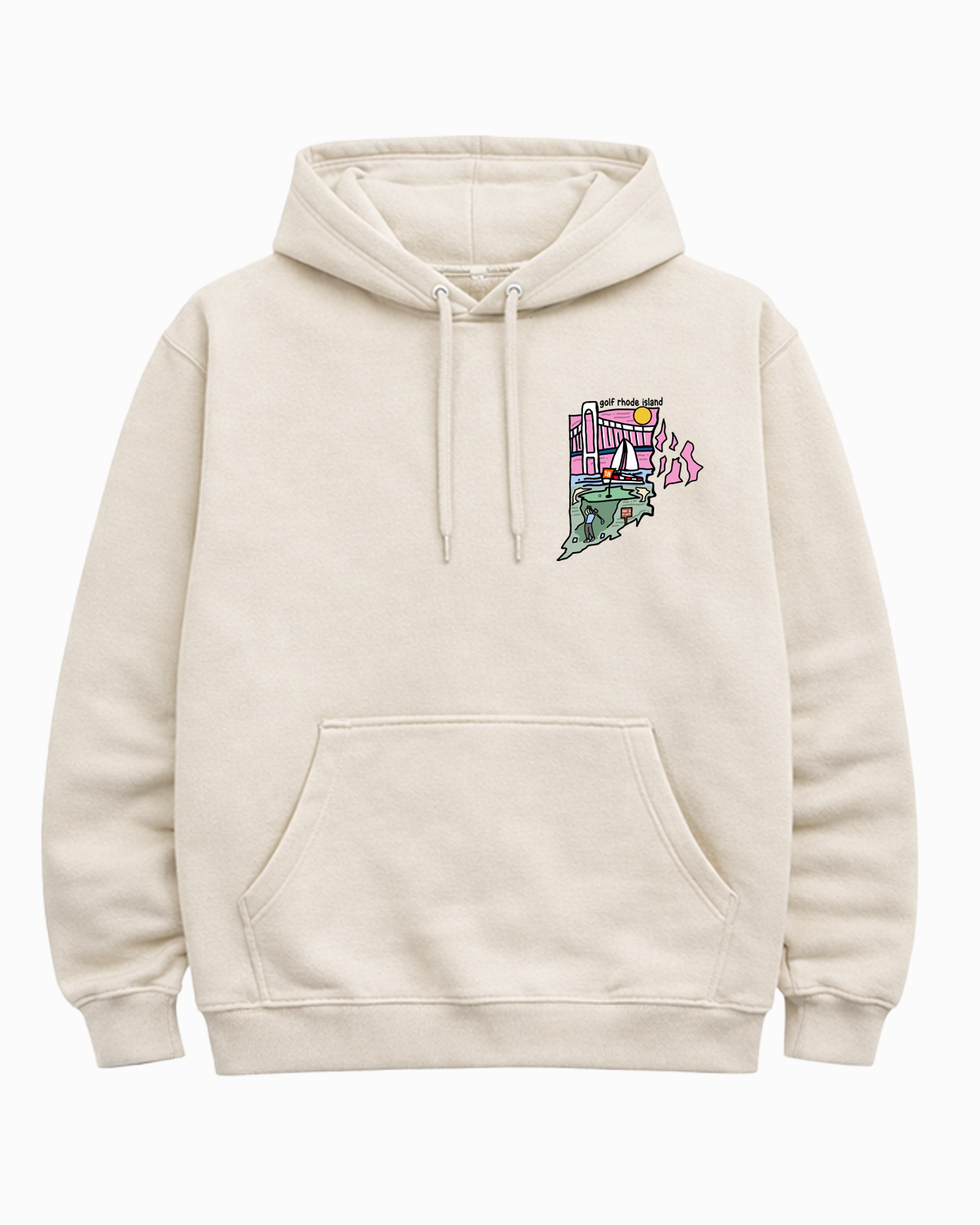 Golf Rhode Island Hoodie