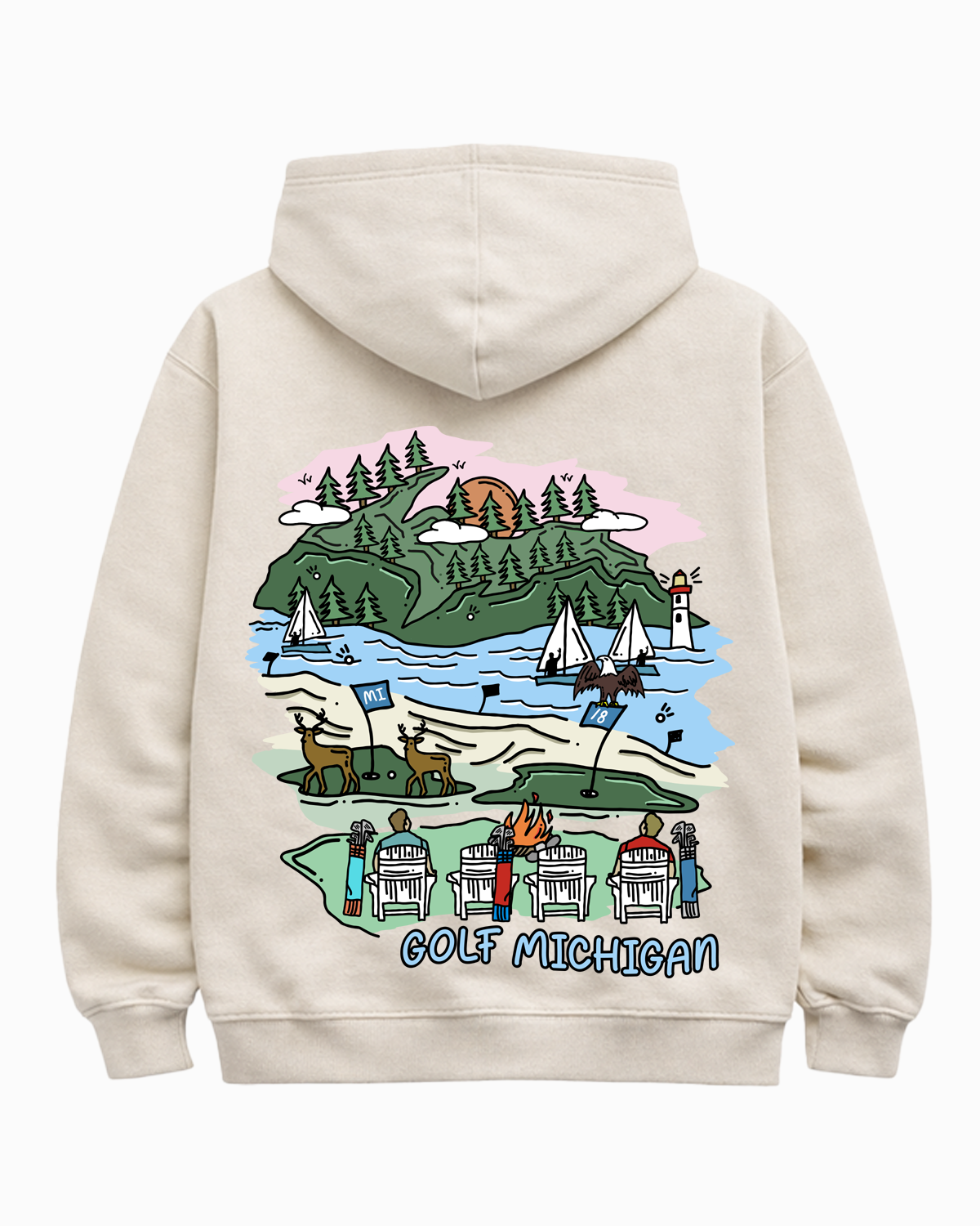 Golf Michigan Hoodie