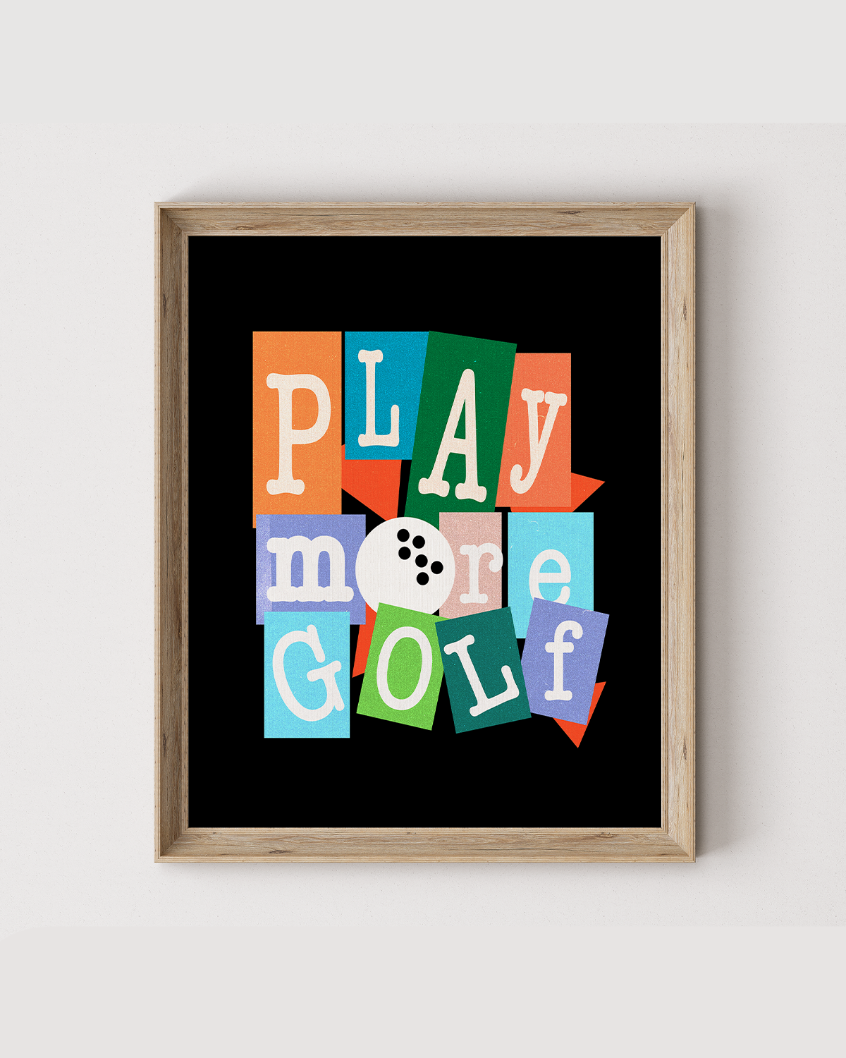 Play More Golf Poster #2