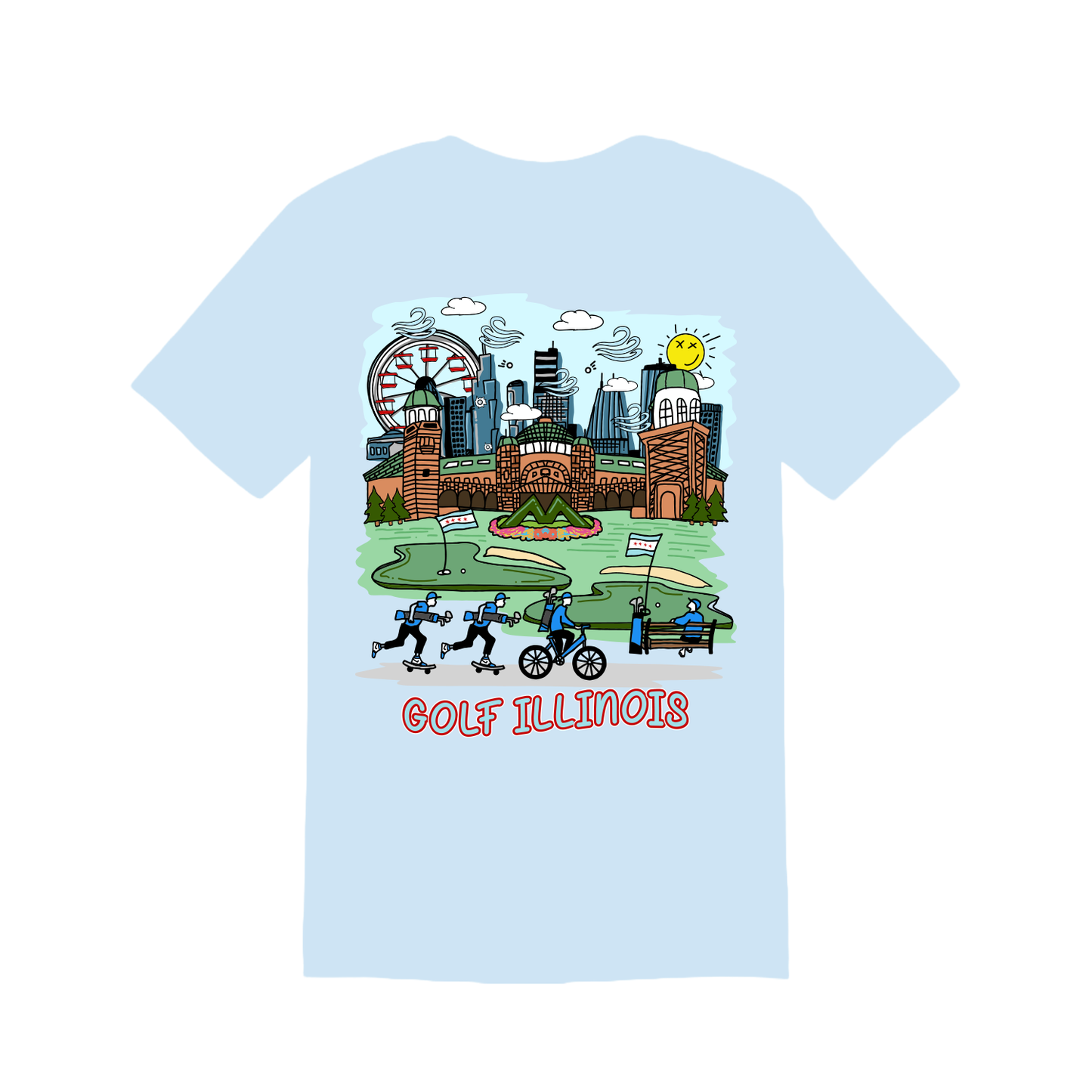 Golf Illinois T-Shirt