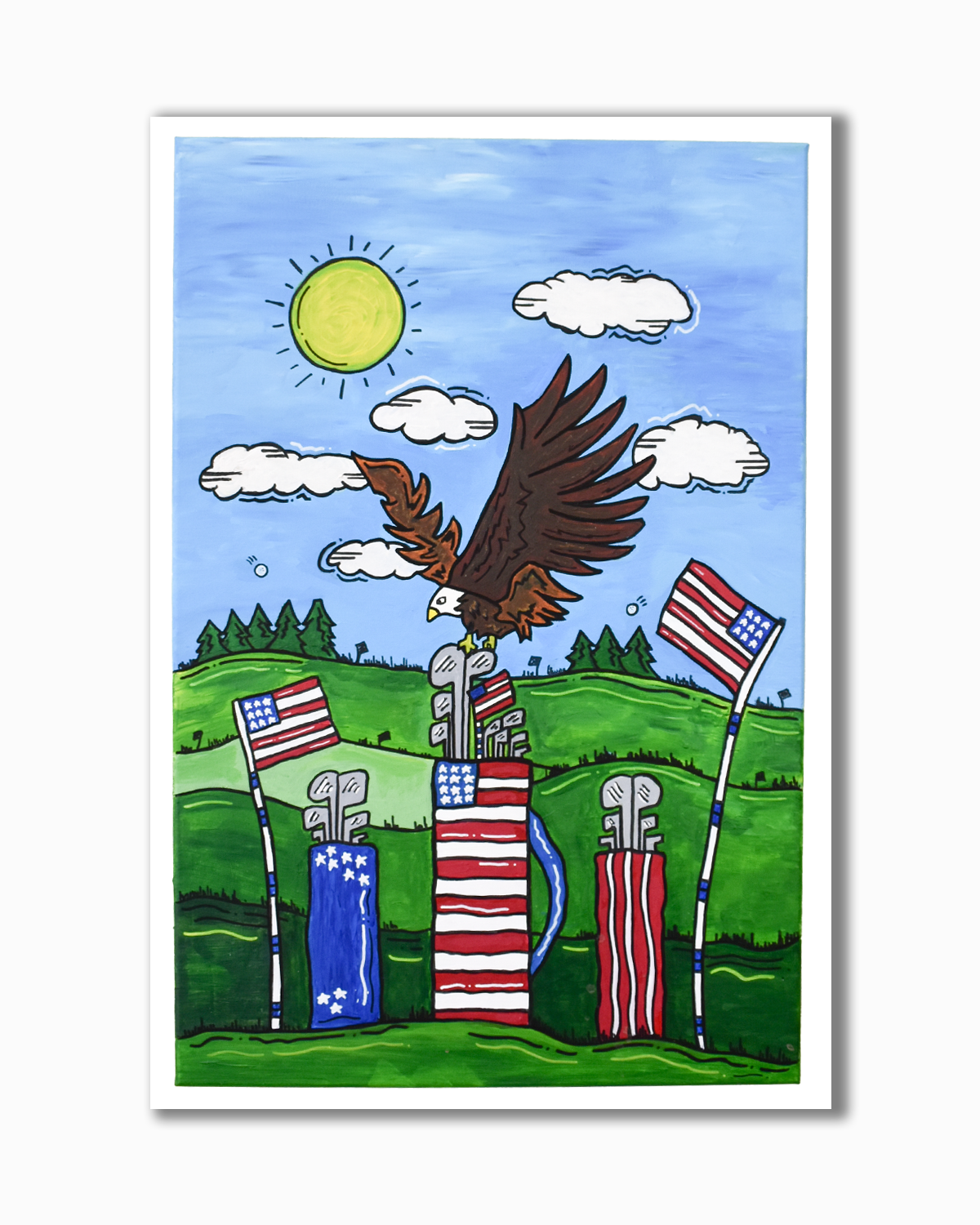 American Eagle Print