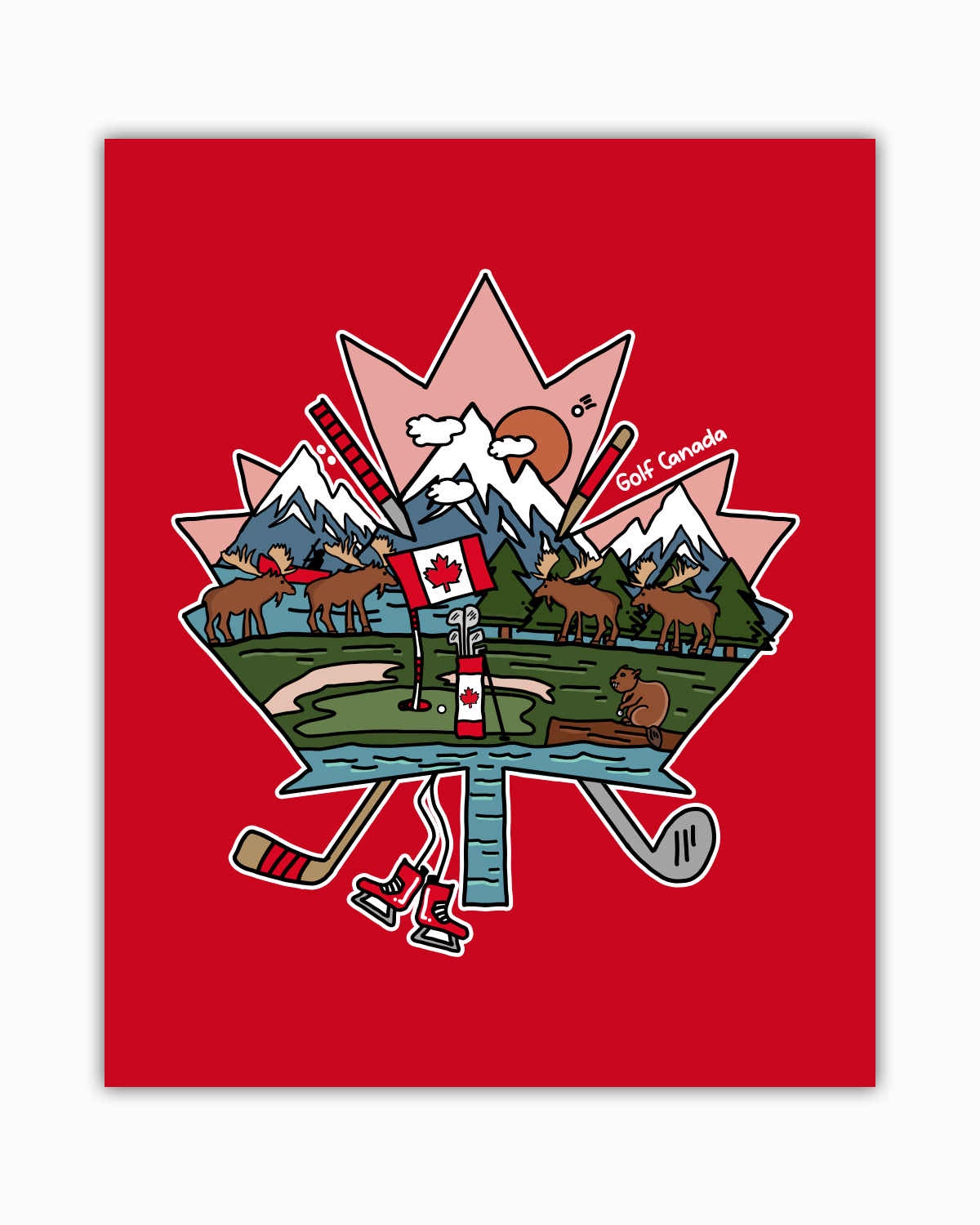 Golf Canada poster