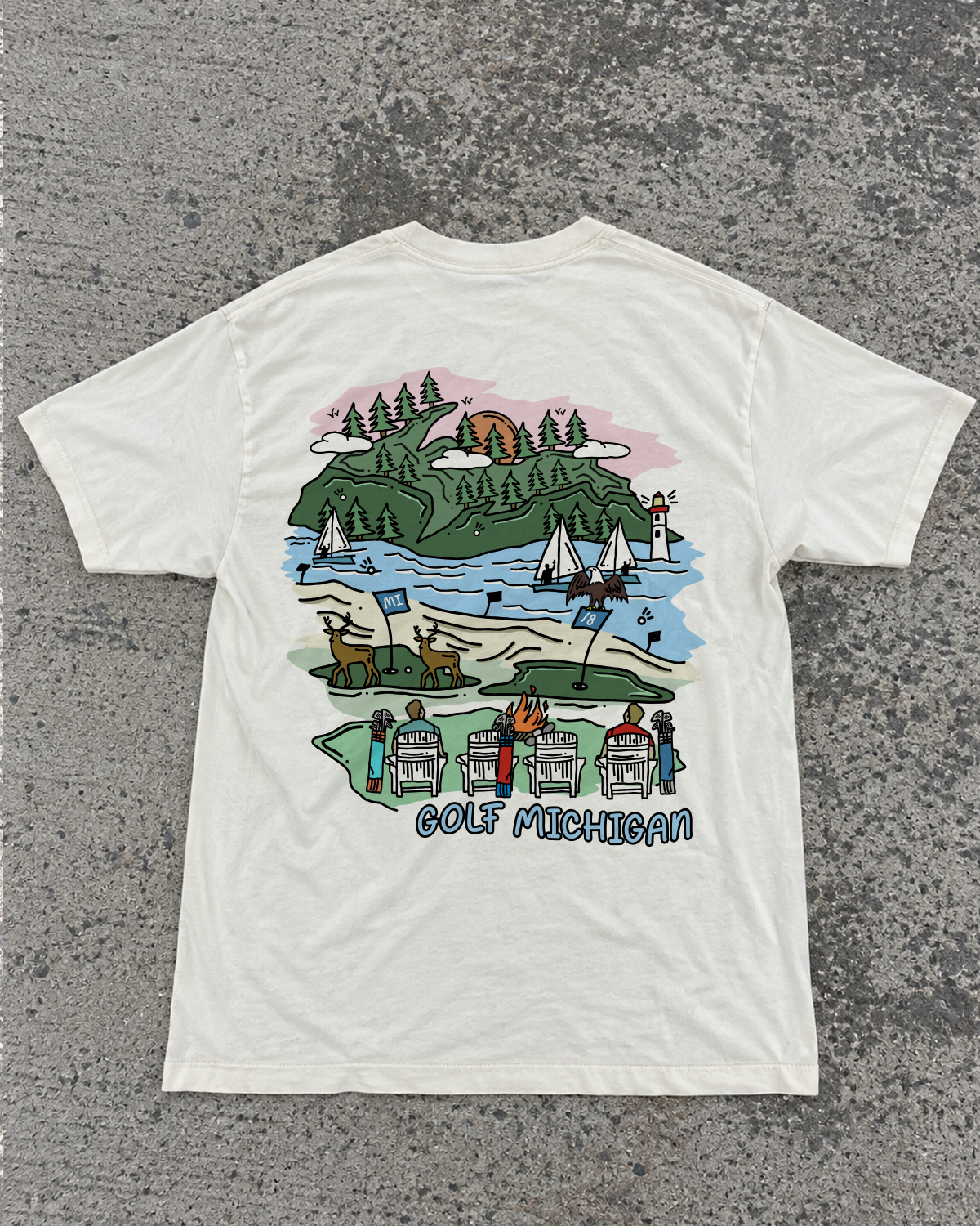 Golf Michigan Tee